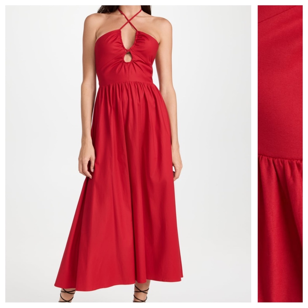 Reformation Stassie Dress, 2, cotton